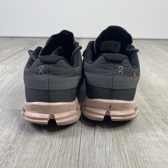 On Cloud Cloudflow Running Shoes Women’s Sz 8 Gray Pink Sneakers Athletic F - Picture 5 of 10